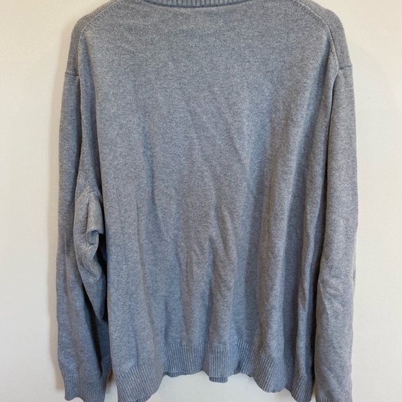 Duluth Trading Company 1/4 Zip Sweater Gray XXL - Picture 4 of 4